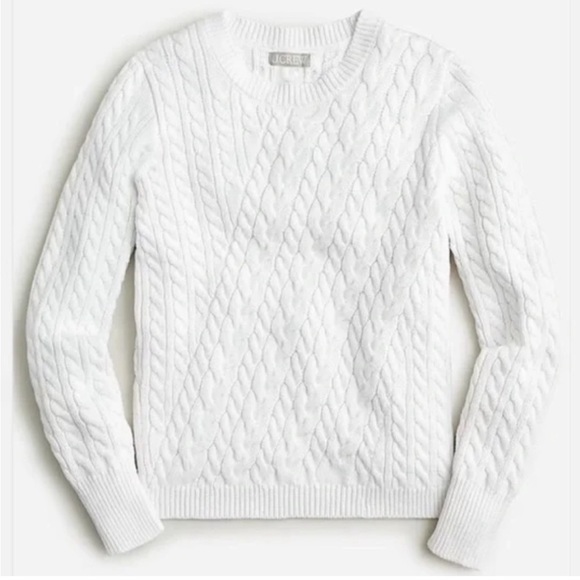 J. Crew Sweaters - EUC! Unusual diagonal cable knit fitted sweater from J. Crew